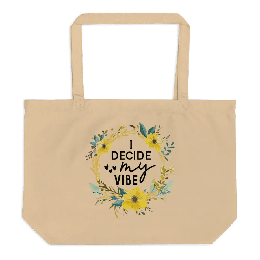 I Decide My Vibe Tote product image (2)