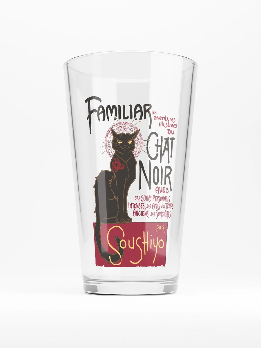 Le Chat Familiar Pint Glass product image (1)