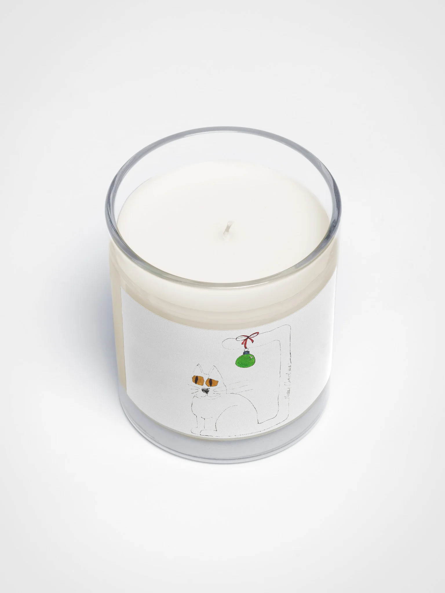 Cat and Ball Soy Wax Candle product image (3)