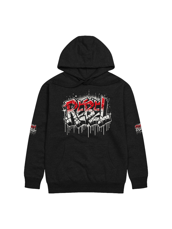 REBEL | Urban Graffiti Tag T-Shirt for Skaters and Outlaws product image (1)