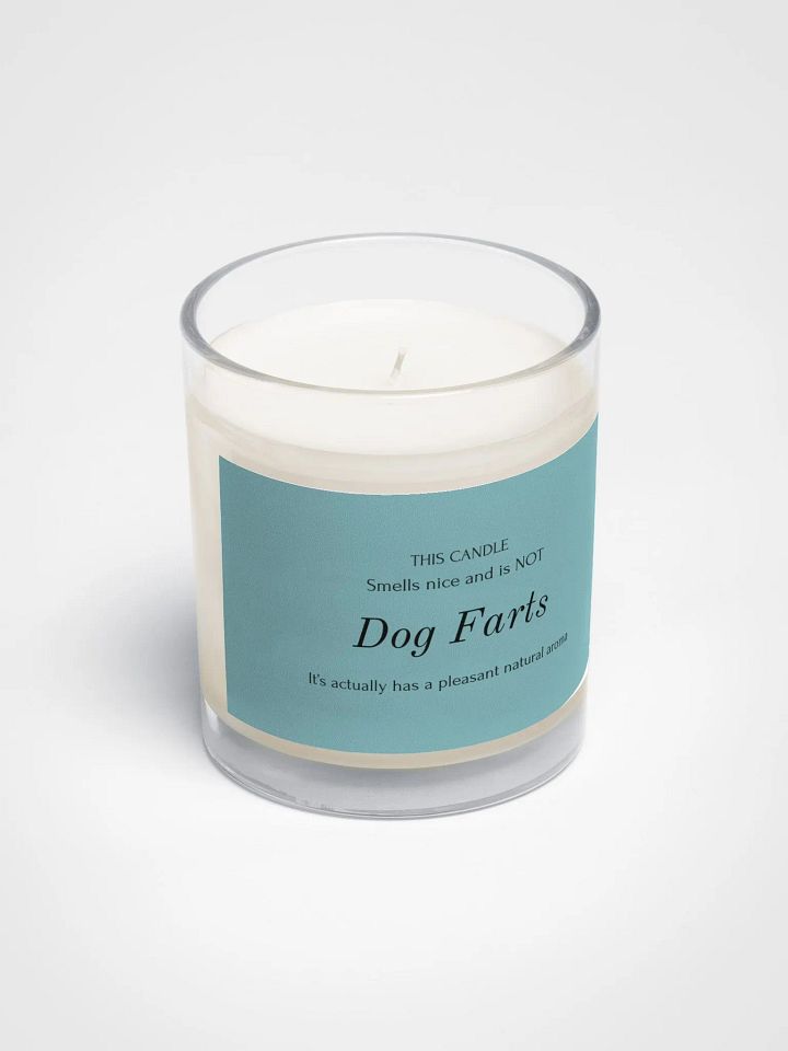 Veterinary humor candle "Dog farts" product image (2)