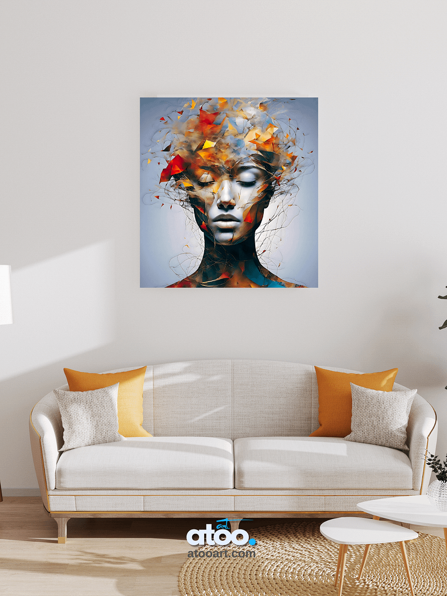 Understanding Women | Living in Colors | Canvas Artistic Painting product image (4)