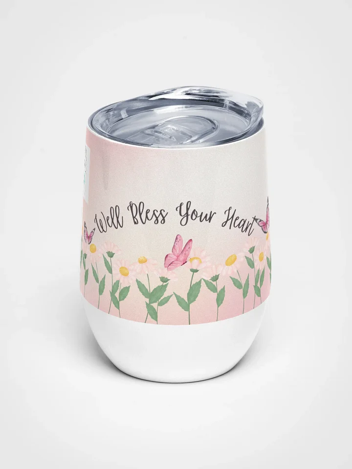 Bless Your Heart Wine Tumbler product image (1)