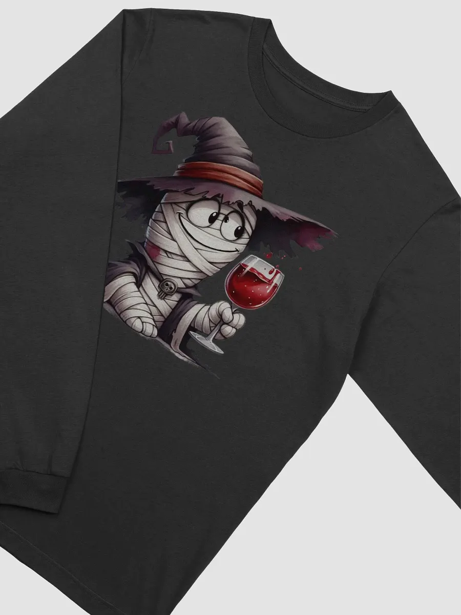 Spooky Mummy Halloween Long Sleeve Tee product image (9)