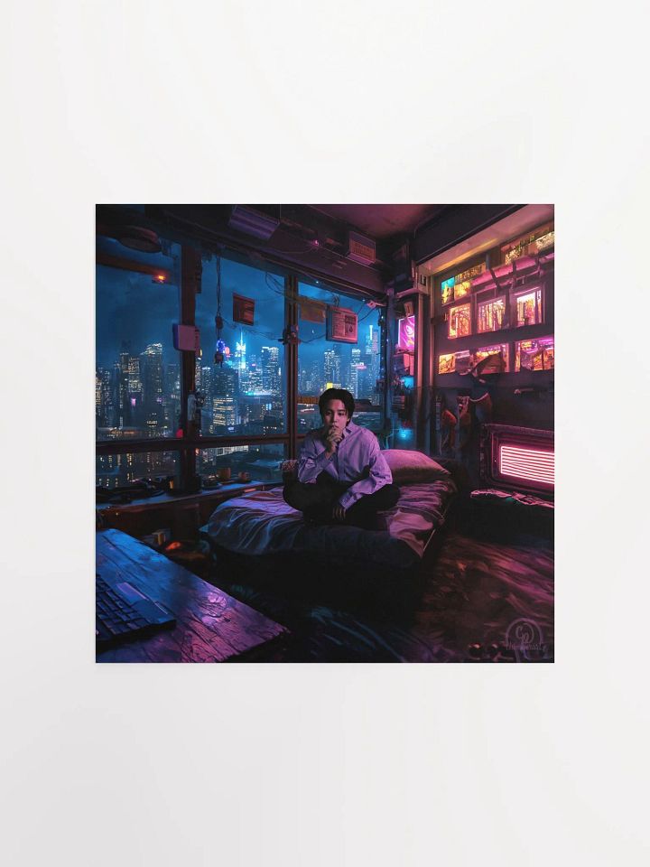 BTS - Jimin - Welcome Home Poster - Designed by ChimberArt product image (1)