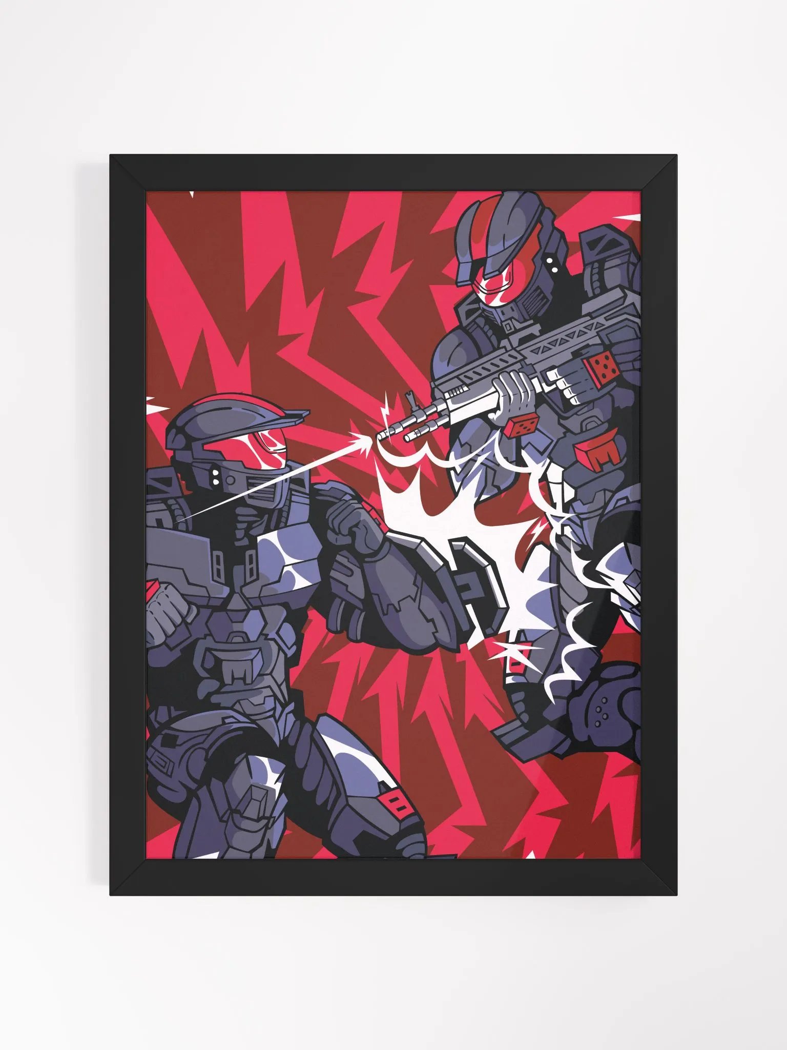 HPT x Charlotte - The After Party - 12"x16" Matte Poster w/Frame product image (1)
