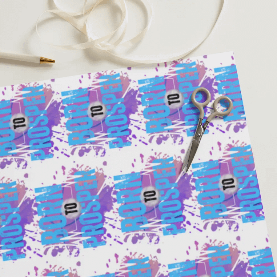 Born To Prosper Wrapping Paper Set product image (11)