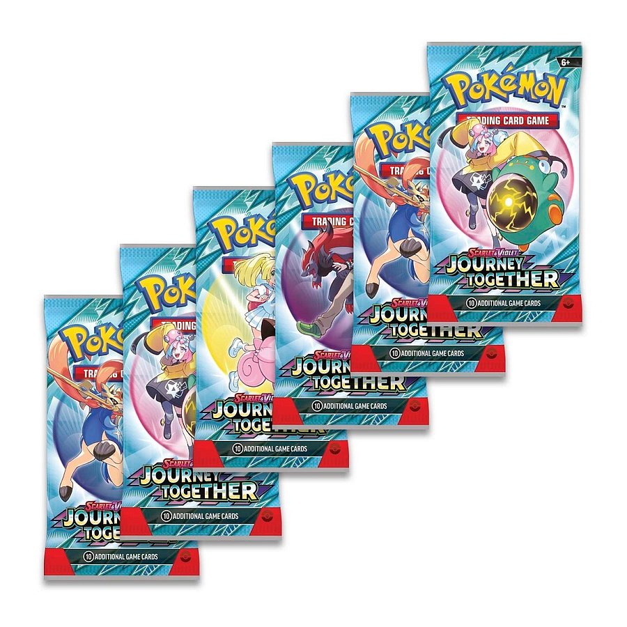 Pokémon TCG: Scarlet & Violet-Journey Together Booster Bundle (6 Packs) product image (3)