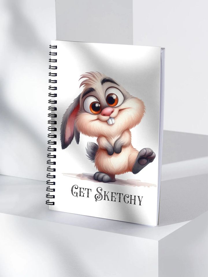 Sketch Bunny Spiral Notebook product image (1)