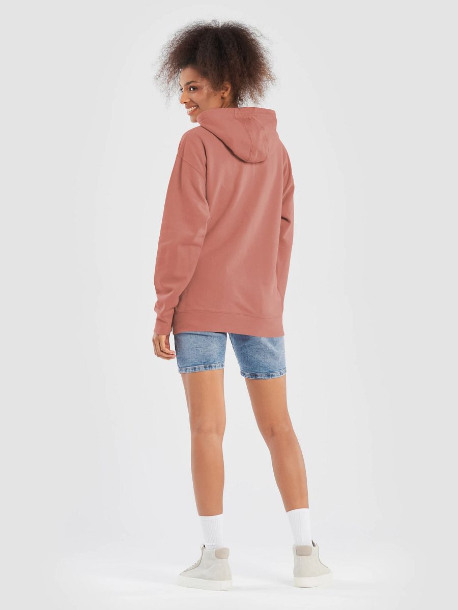 Plain Color Dusty Rose Hoodie product image (4)