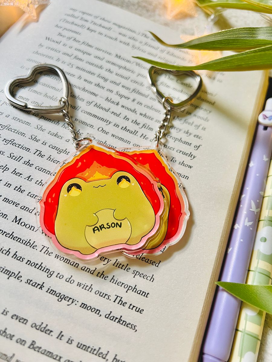 Arson Frog Acrylic Keyring product image (3)