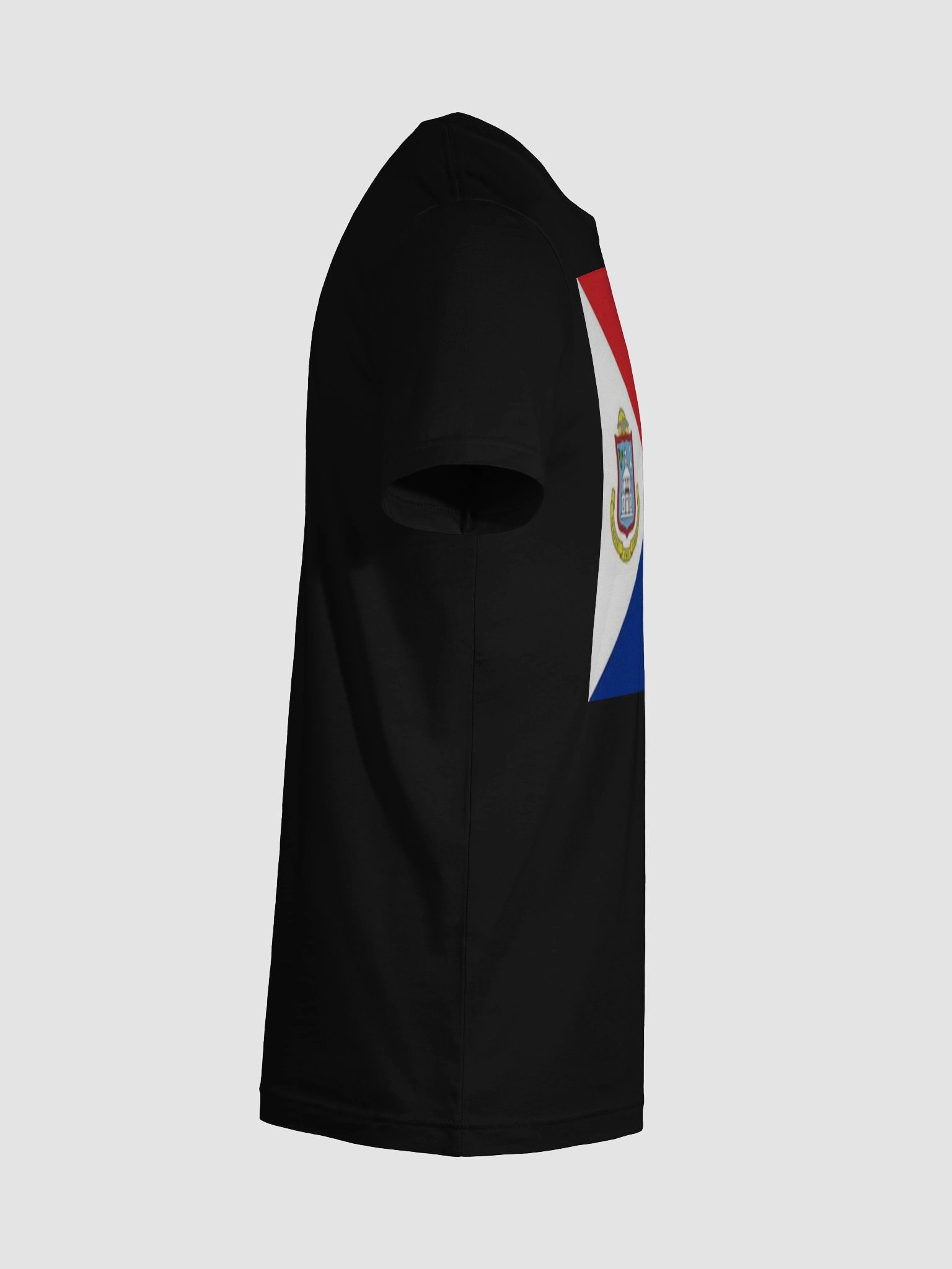 Exclusive Sint Maarten Flag T-Shirt – Unisex Supersoft Comfort | TDS Music product image (124)