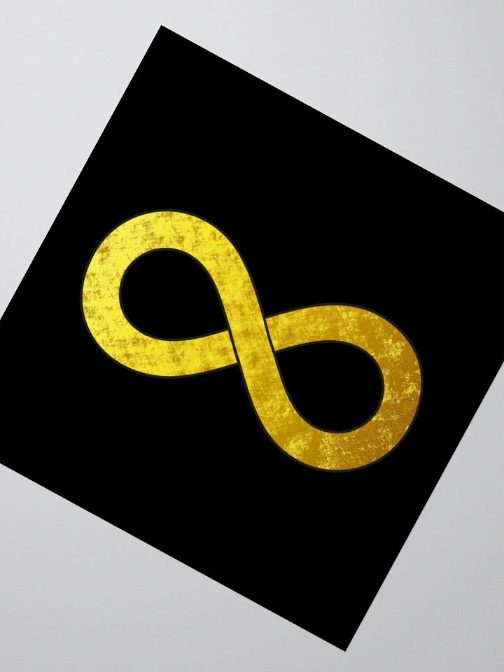 Golden Infinity Sticker product image (6)