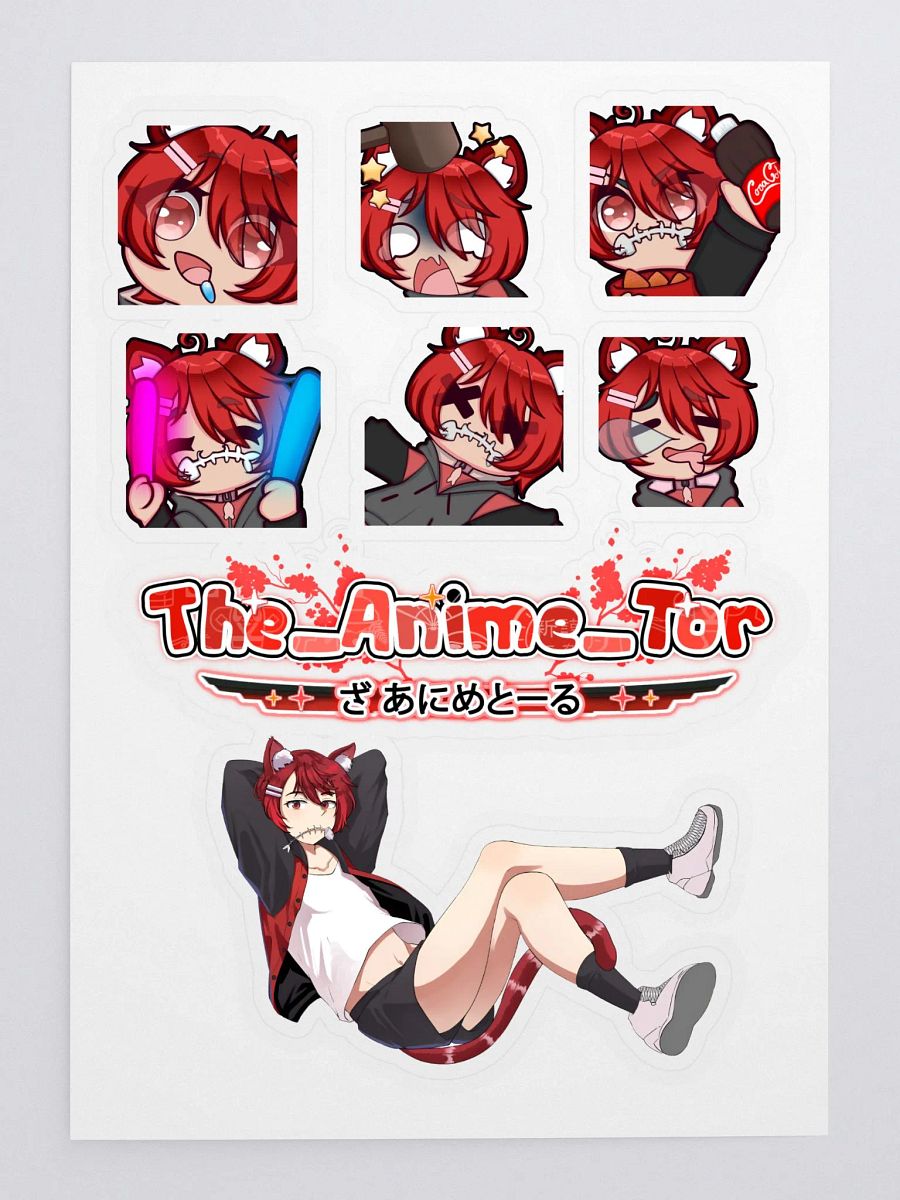 The_Anime_Tor Sticker Sheet product image (3)