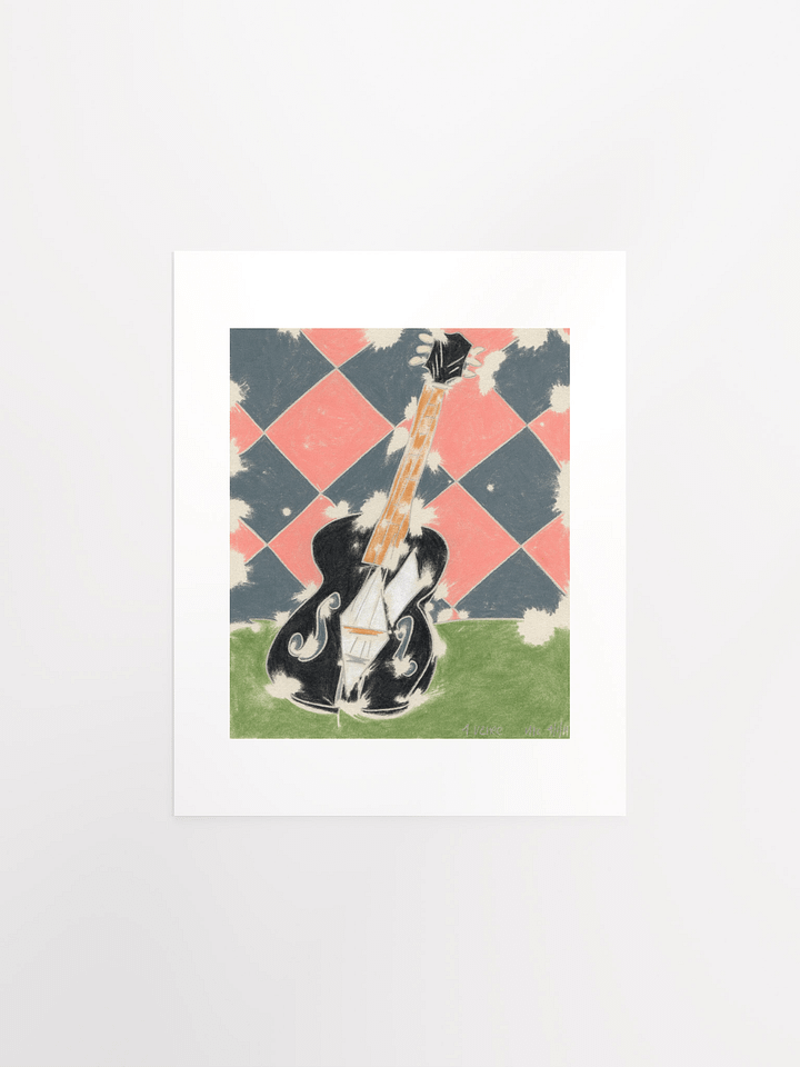 Renee's Guitar print product image (2)