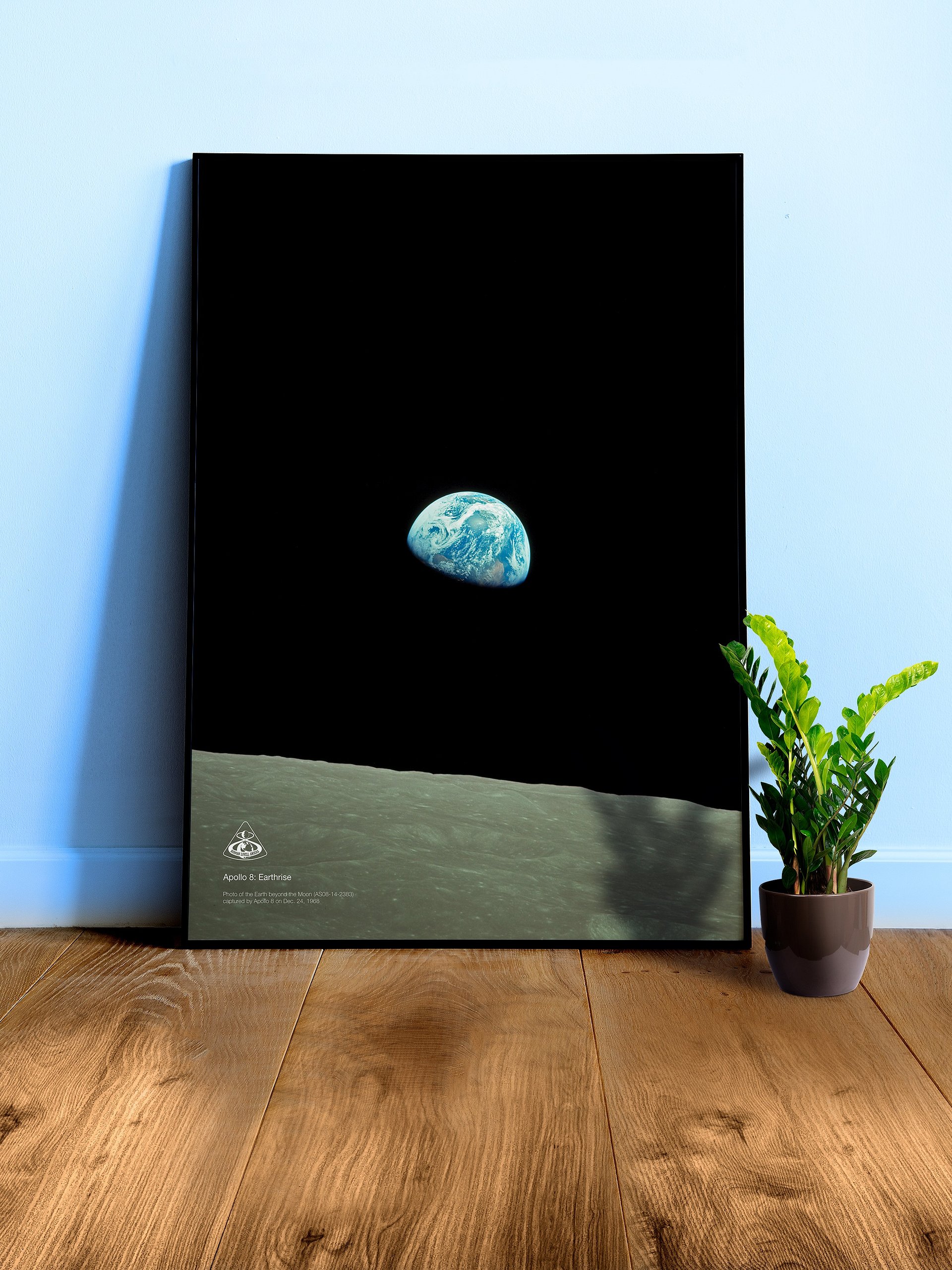NASA Apollo 8: Earthrise — space poster, photo poster, Earth poster, science poster product image (4)