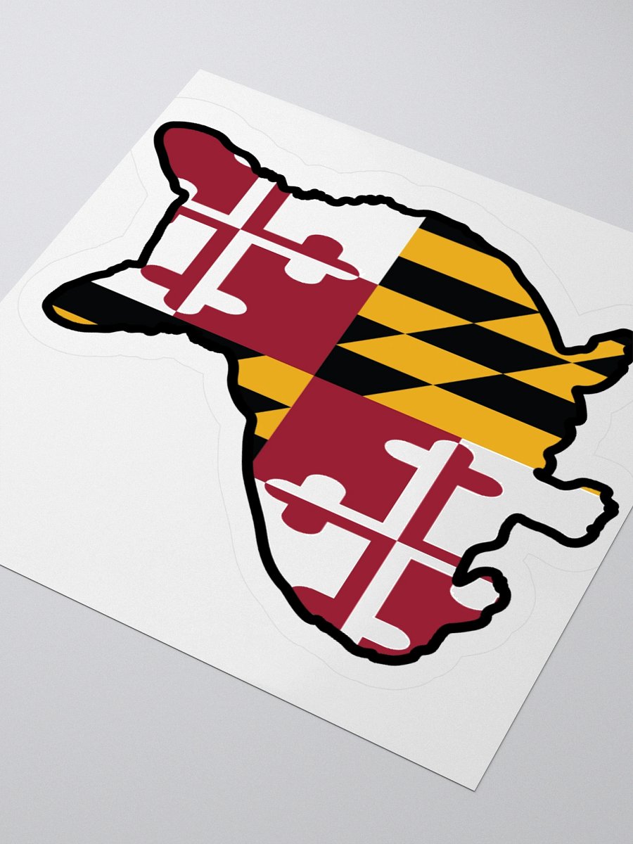 Maryland Flag Corgi Sticker product image (6)