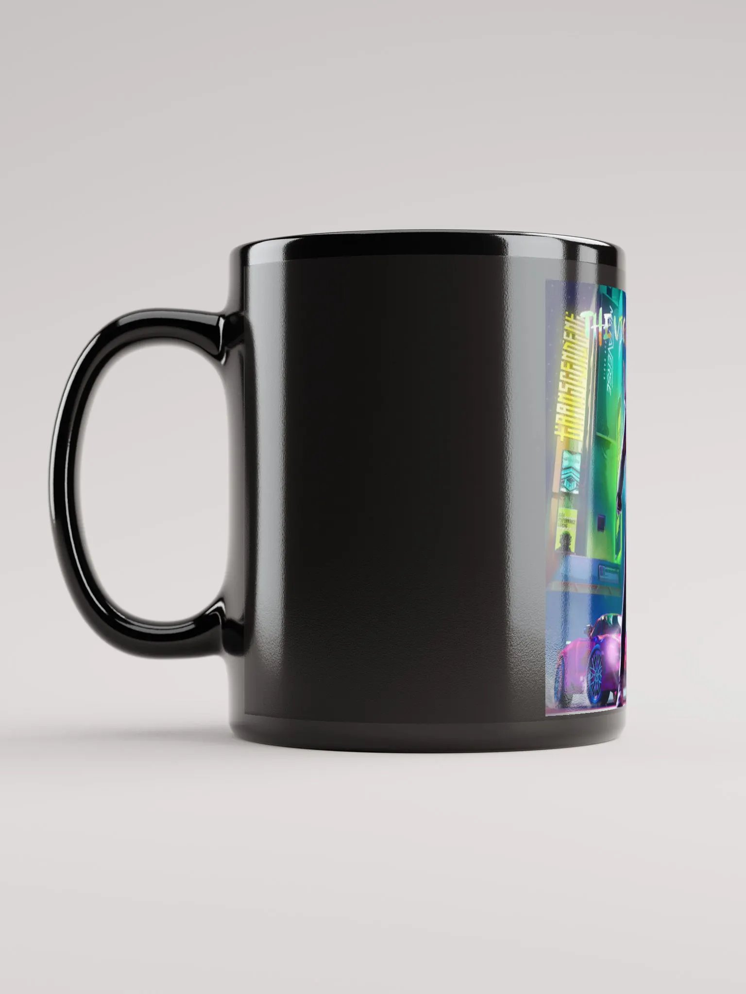 The Vigilante Show Black Glossy Mug product image (6)