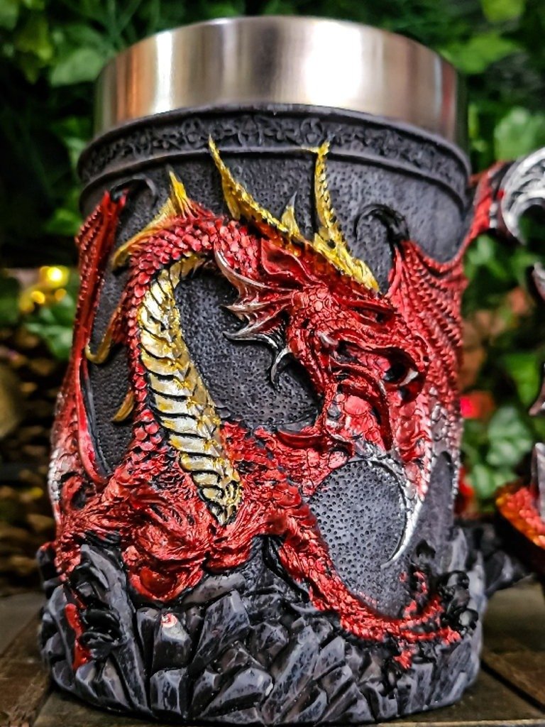 The Armored Kingdom Red Sentinel Dragon Mug product image (2)