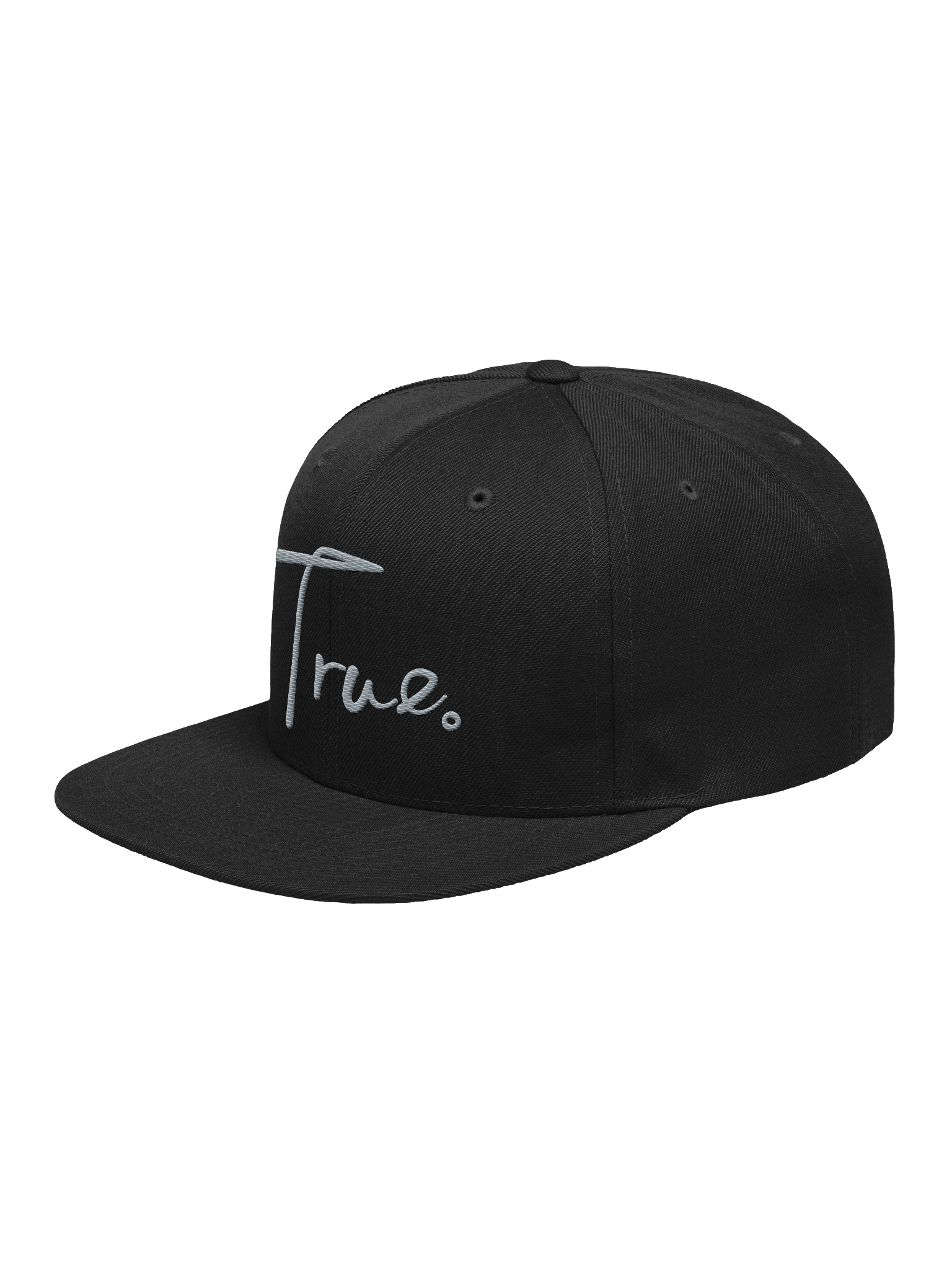 Cast Snapback — in Black + Dimple Blue product image (3)