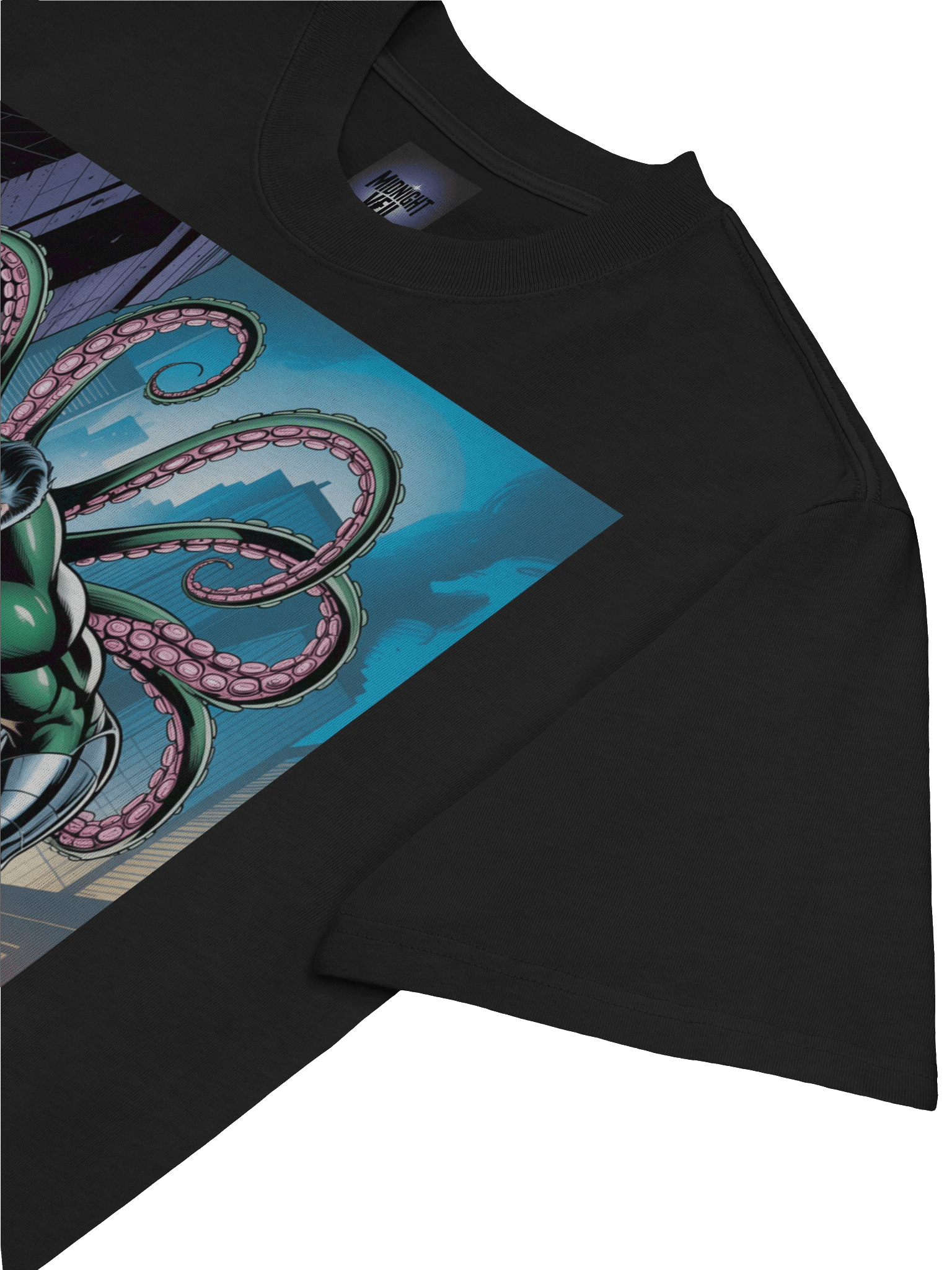 Doctor Octopus Tentacle Rampage Oversized Faded T-Shirt – Octo Eclipse Onslaught product image (7)