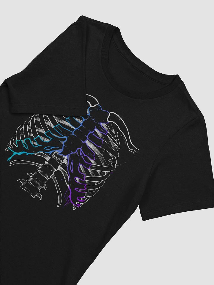 Graident Rib Femme Line Tee - Black product image (2)