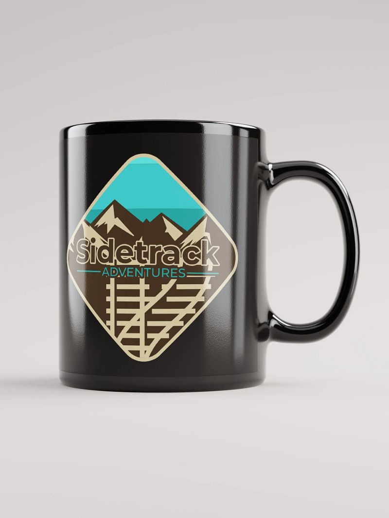 Sidetrack Adventures Logo Black Mug