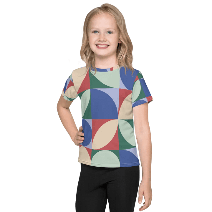 All-Over Print Kids Crew Neck T-Shirt product image (1)