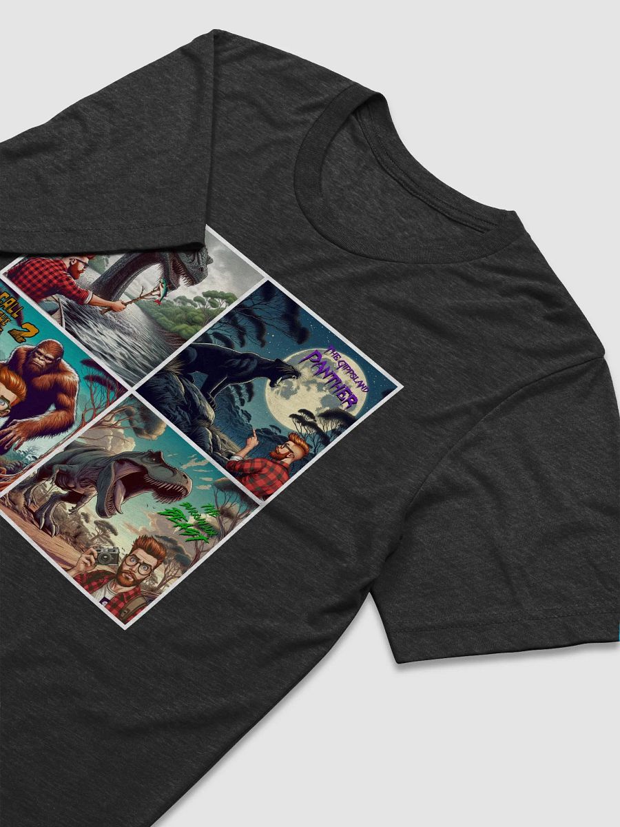 All Aussie Cryptid Adventures (Collection 2) - Triblend Short Sleeve T-Shirt product image (3)