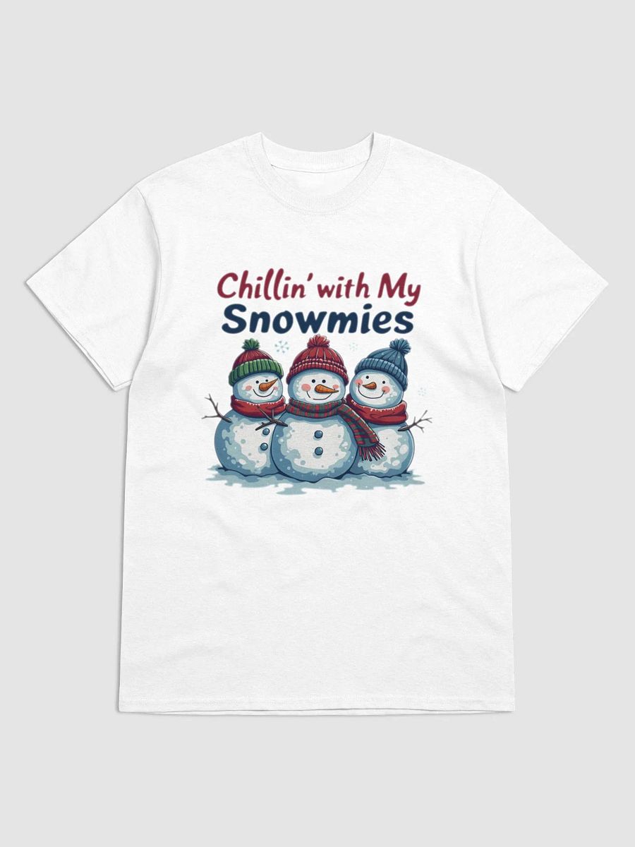 Chillin' with my Snowmies Christmas T Shirt product image (2)