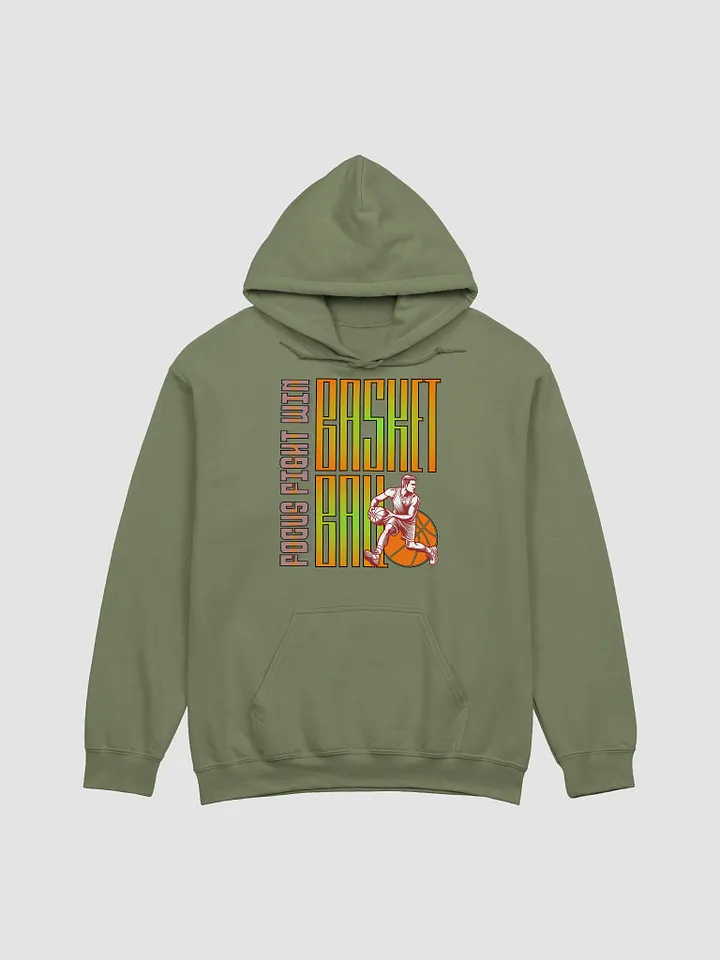 Focus Fight Win Basketball Hustle Hoodie product image (16)