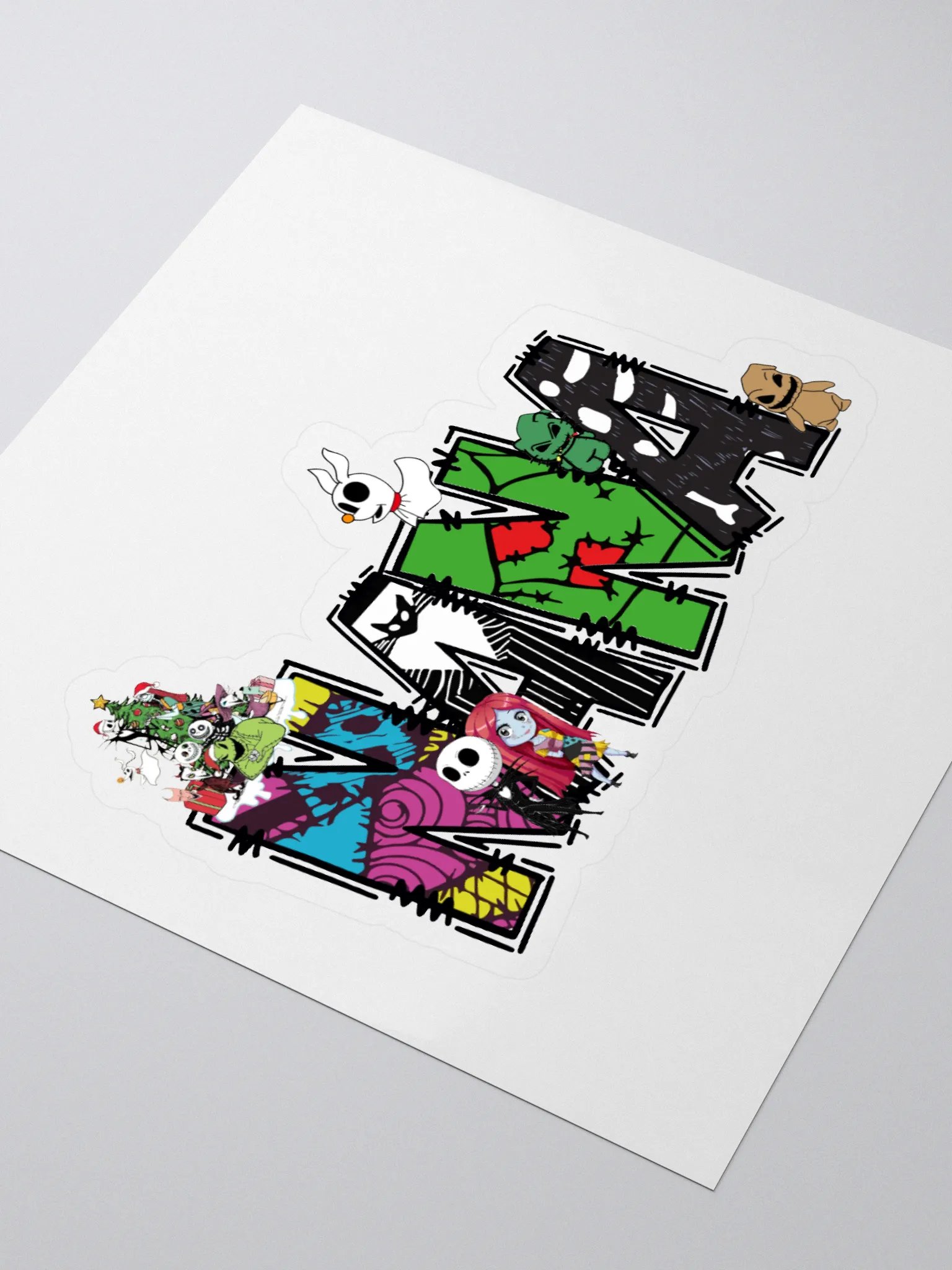 Whimsical NANA Letter Stickers product image (3)