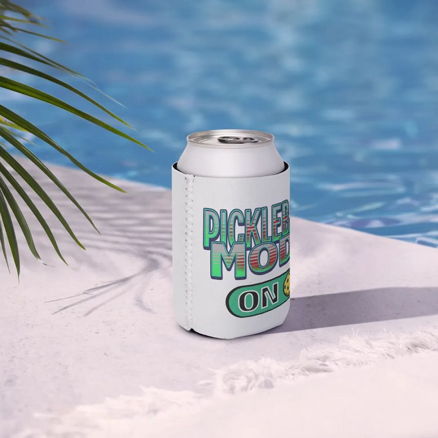 Pickleball Mode On Can Cooler product image (7)