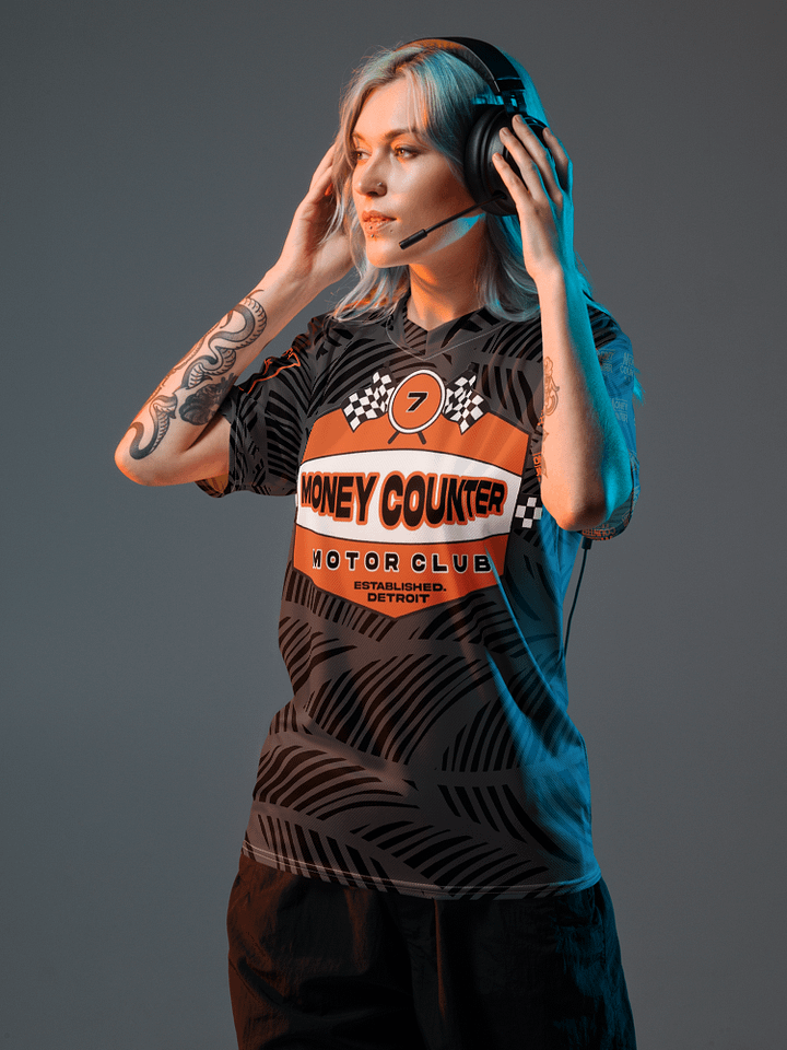 MONEY COUNTER MOTOR CLUB SOCCER JERSEY product image (1)