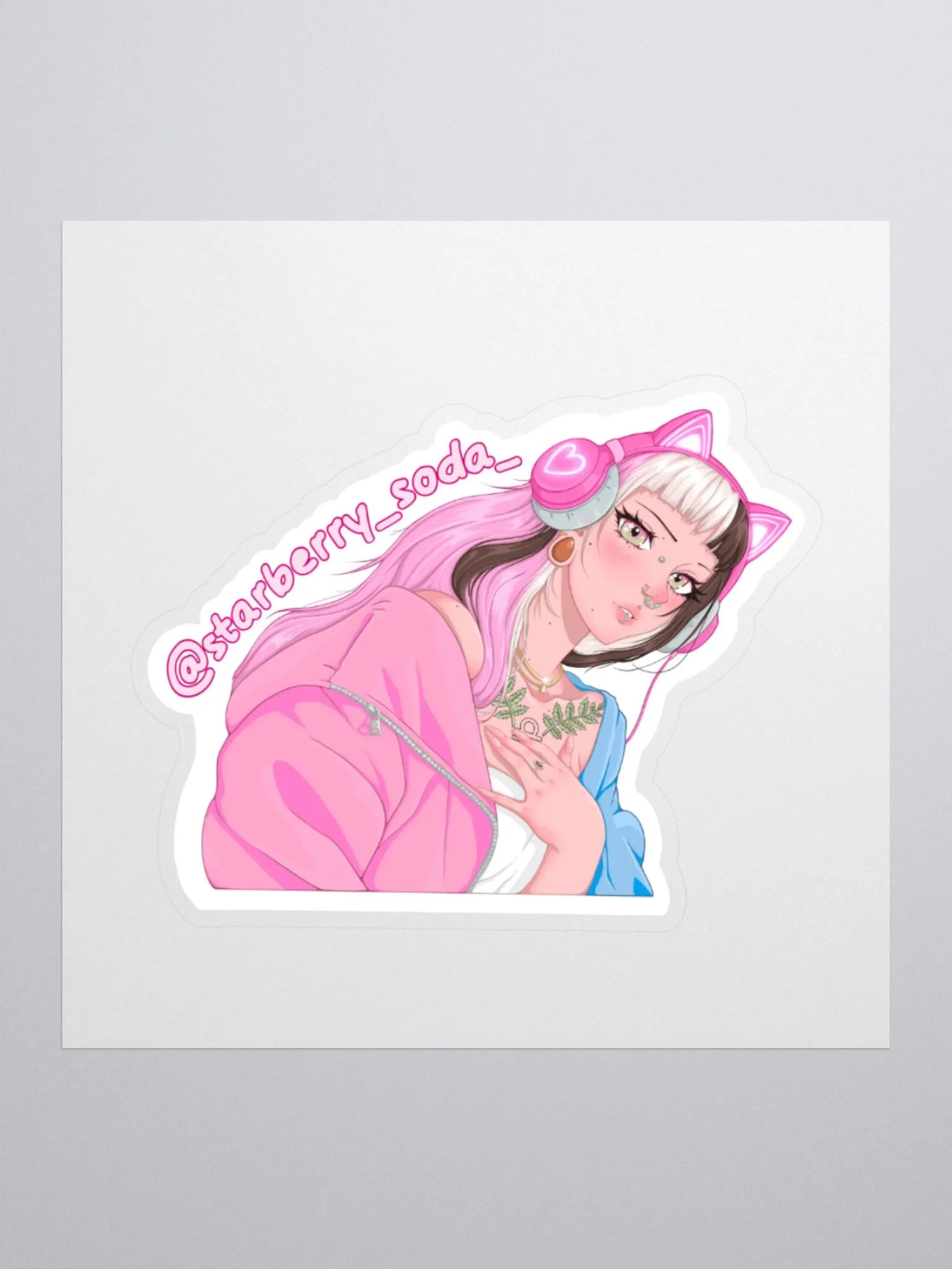 Starberry Vinyl Sticker♡ product image (1)