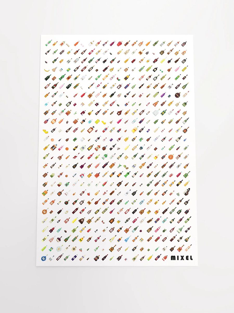 Mixel Bottle Poster product image (1)