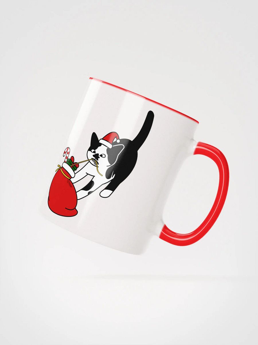 Santa Paws Christmas Cat Mug: Extra Festive Edition! product image (22)