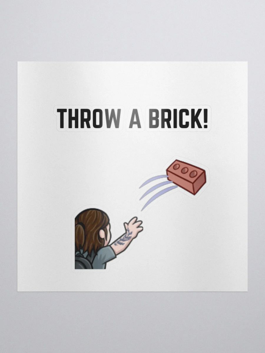 Official Brick Squad Brick Throw Sticker product image (1)