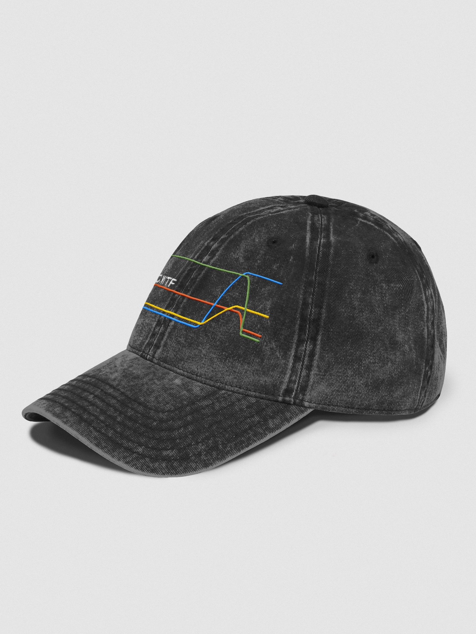 80s inspired STFC.WTF graph lines cap - special edition! product image (3)