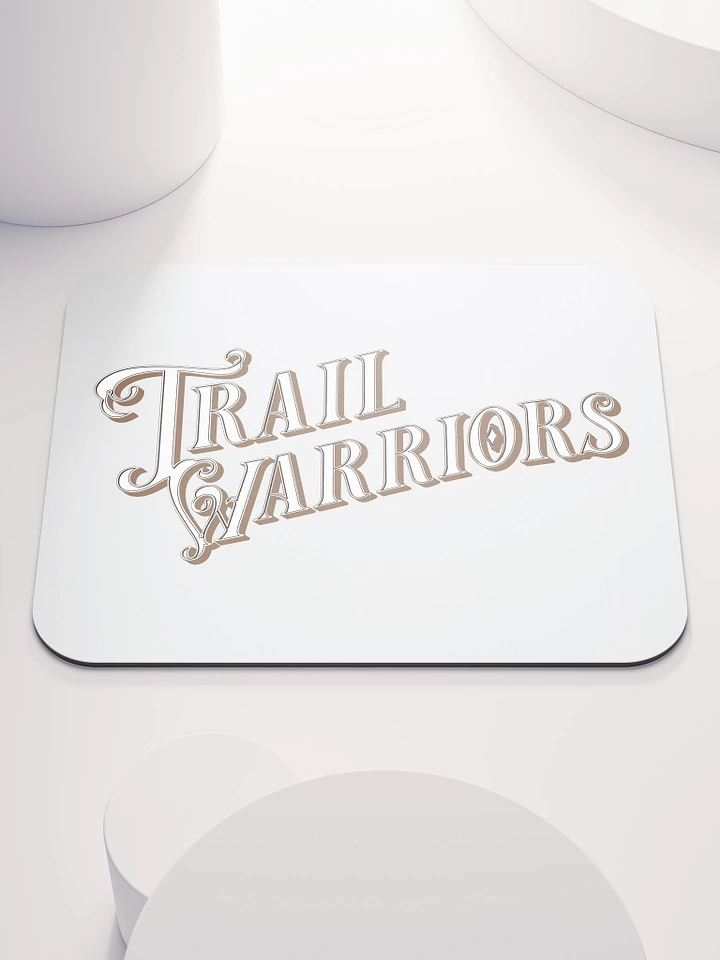 Brown Classic Trail Warriors Emblem Mouse Pad product image (1)
