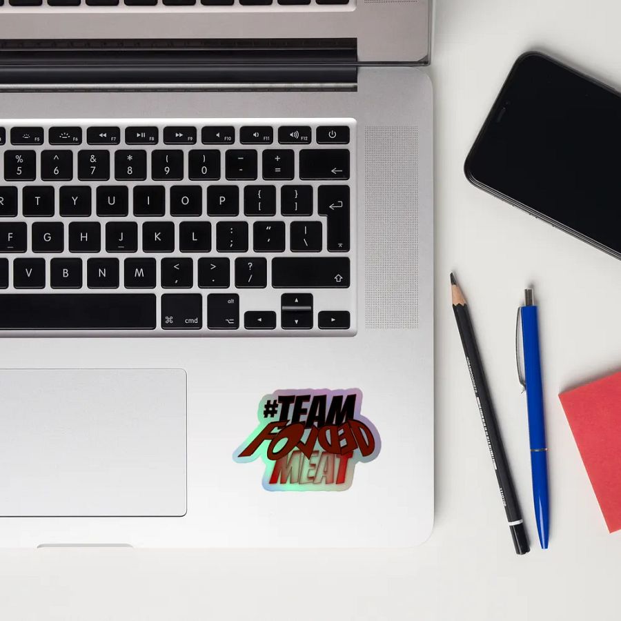 TEAM FOLDED MEAT Holographic Sticker product image (12)