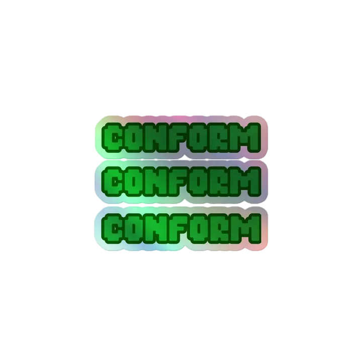 Conform Holographic Stickers product image (1)