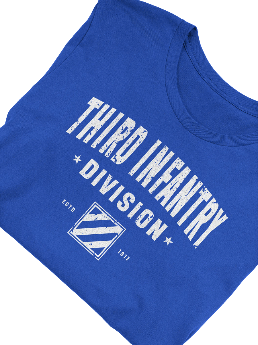 3rd Infantry Division - Rock of the Marne "Distressed" T-Shirt product image (49)
