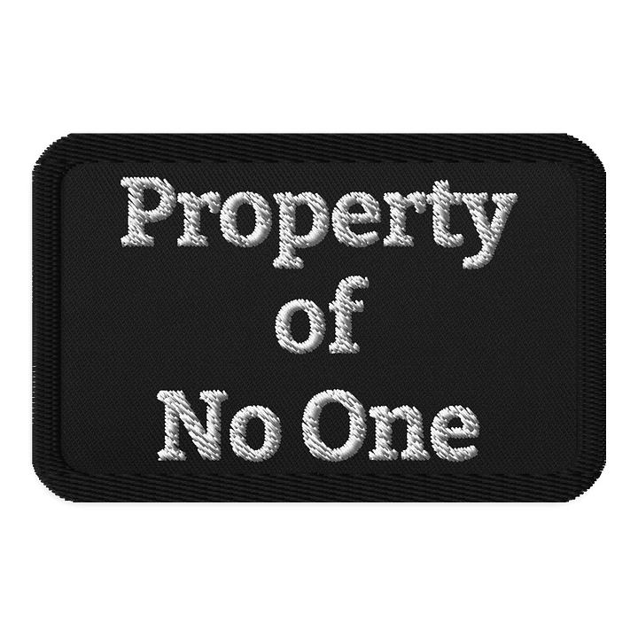 Property of No One Patch product image (1)