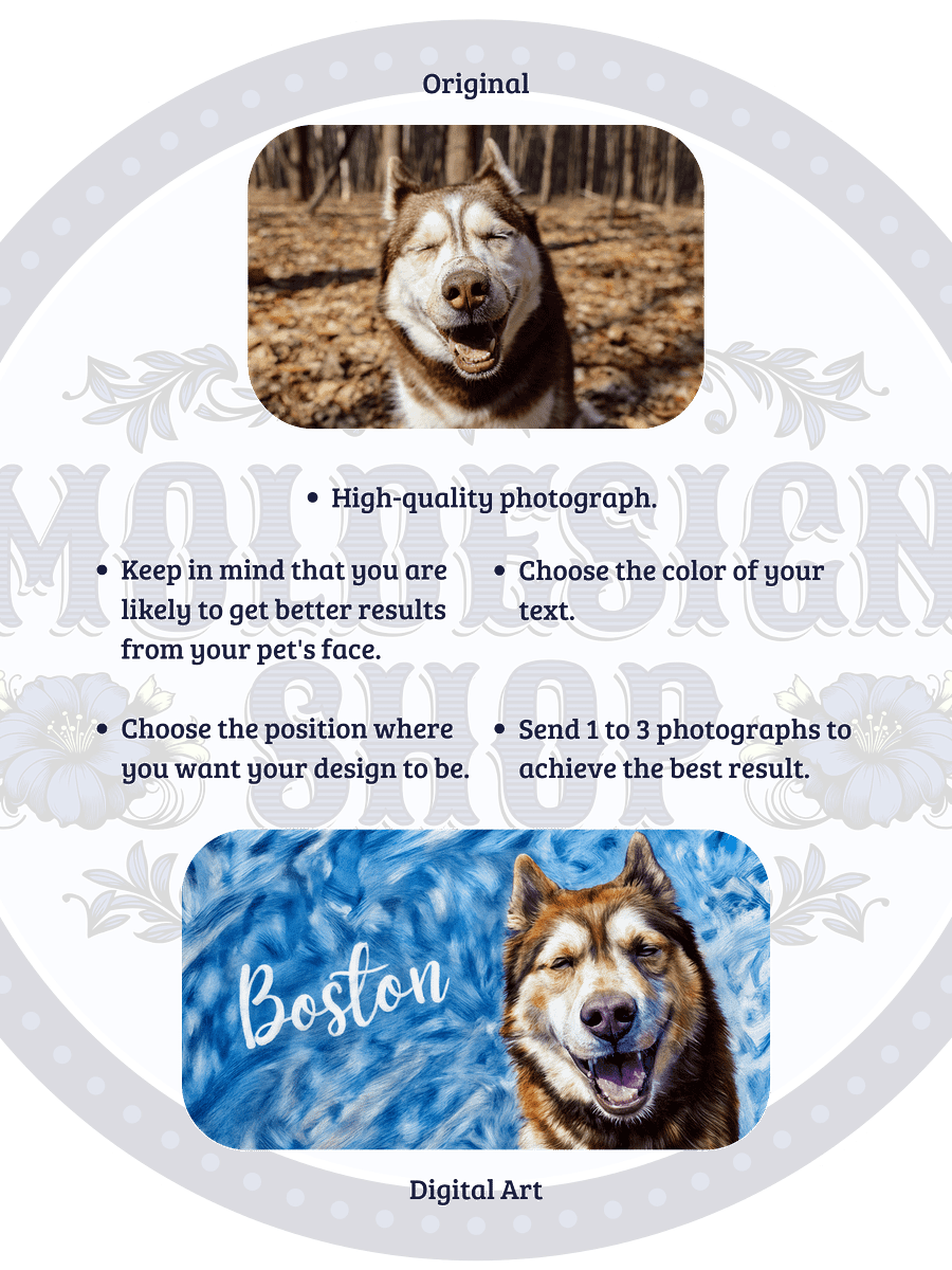 YOUR BEST FRIEND! / DESK MAT WITH PERSONALIZED NAME / 15,5" x 31,5" product image (5)