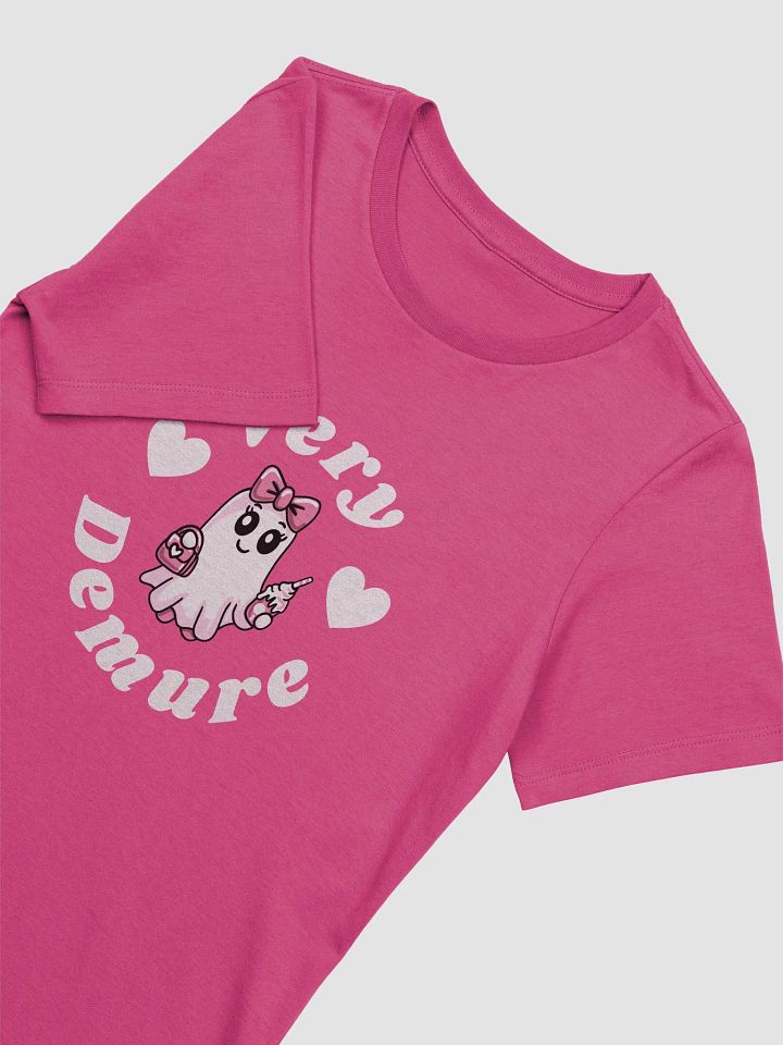 Very Demure Cute Ghost Design Women's Supersoft Relaxed Fit T-Shirt product image (2)