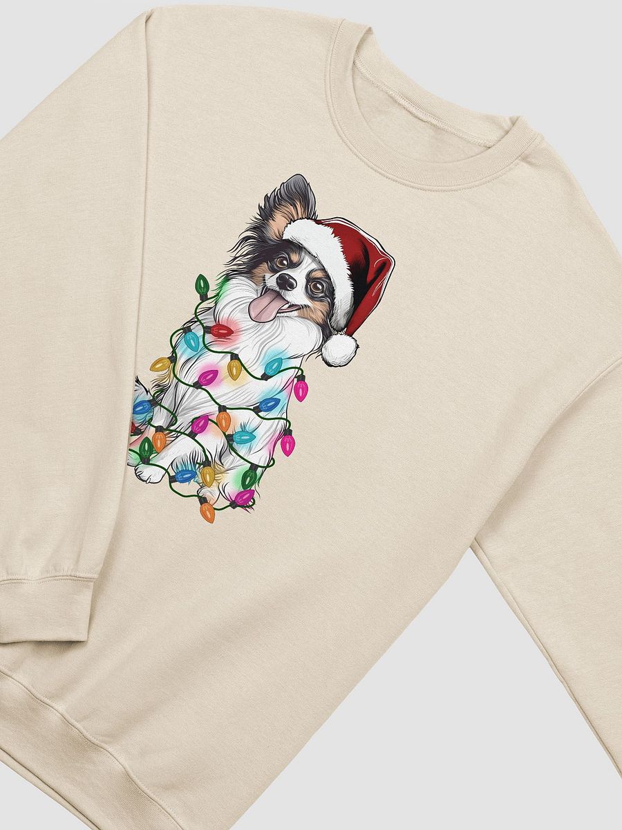 Funny Papillon(Tricolor) Christmas Sweatshirt product image (23)