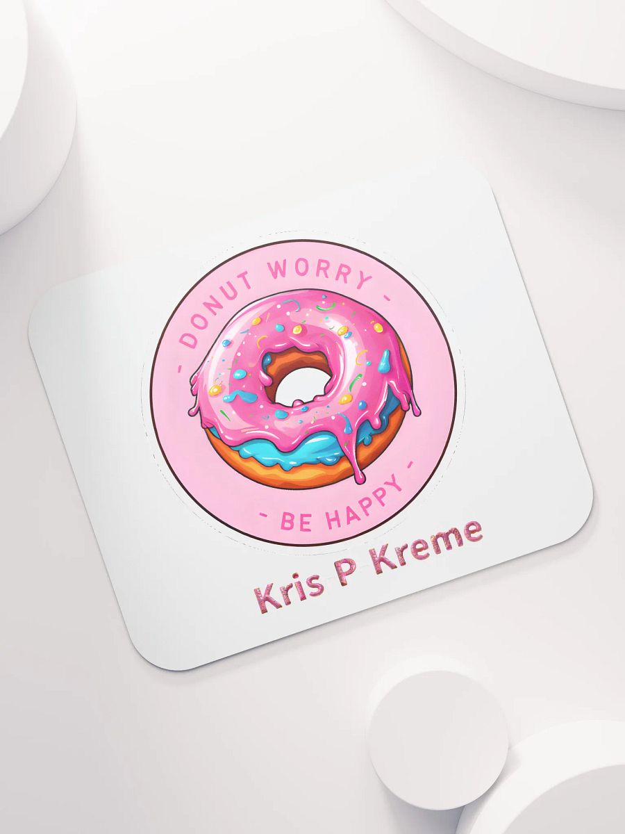 Donut Worry Mouse Pad product image (7)