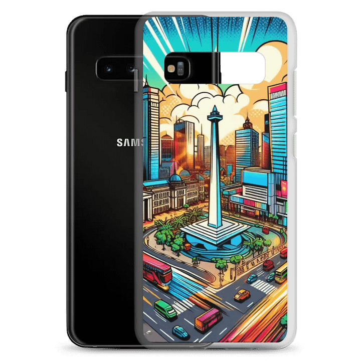Clear Case for Samsung® | AI Design Jakarta city product image (20)