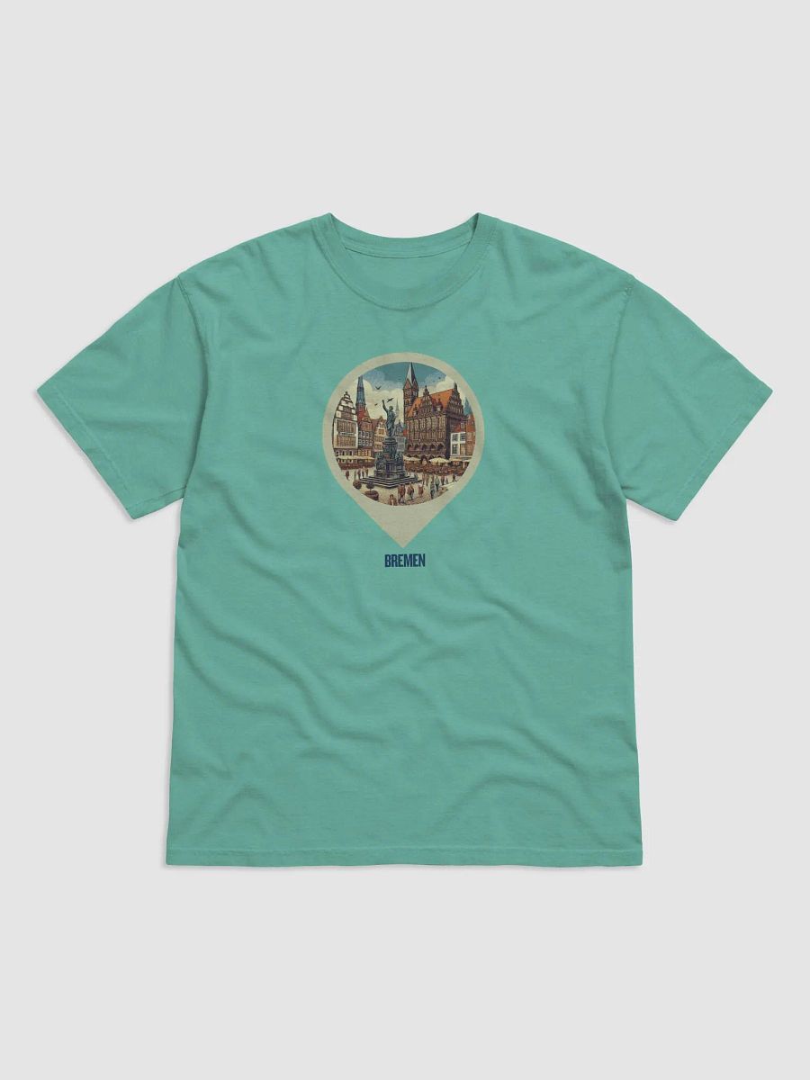 European Cityscape Plaza T-Shirt | AI Design Bremen city product image (2)